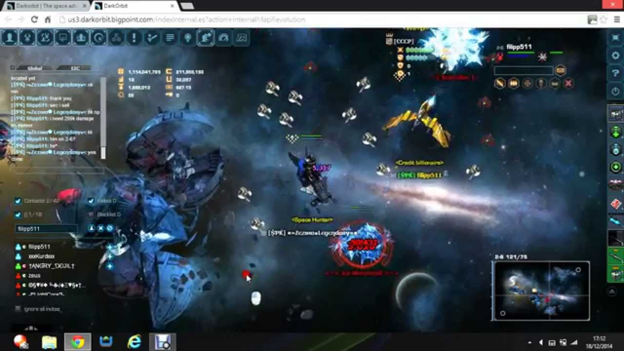 -=DarkOrbit=- Ice Meteoroid
