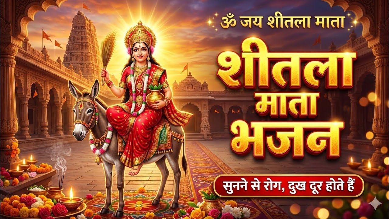 शीतला माता भजन 🙏 सुनने से रोग, दुख और संकट दूर होते हैं | Sheetla Mata Bhajan | Sheetala Mata Song