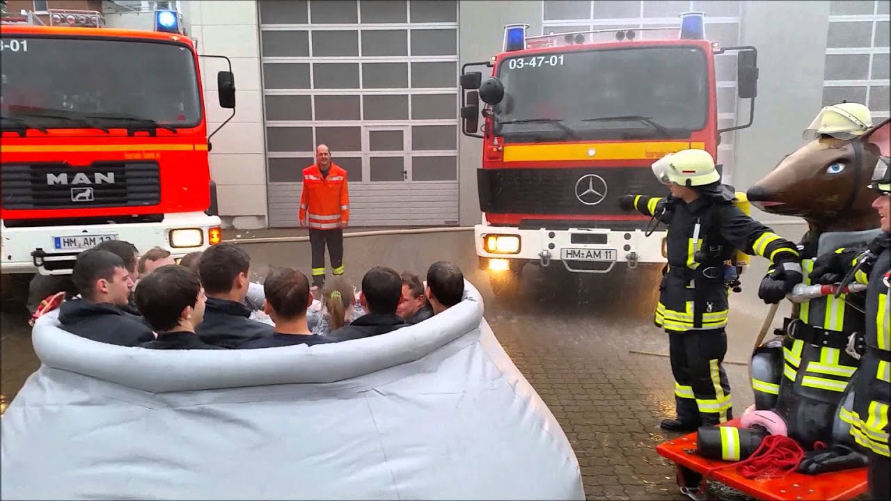 Cold Water Challenge 2014 Feuerwehr Hameln