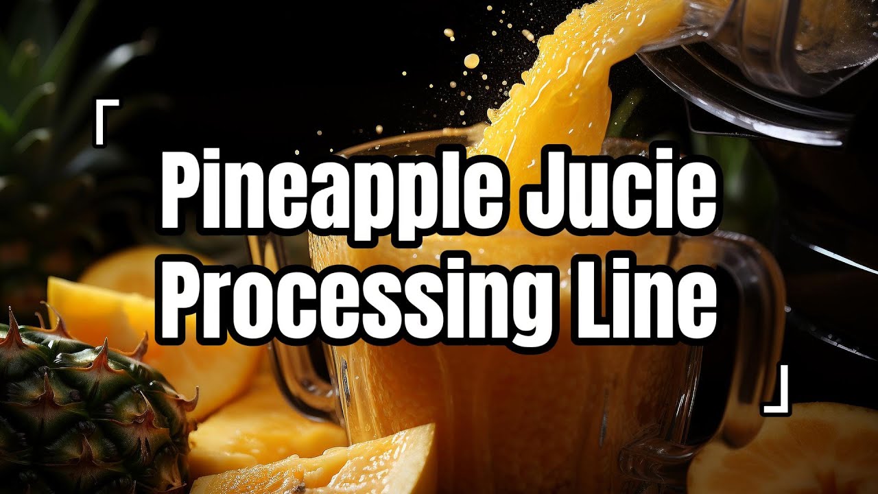 Pineapple Juice Production Line | Full Process from Washing to Filling Explained