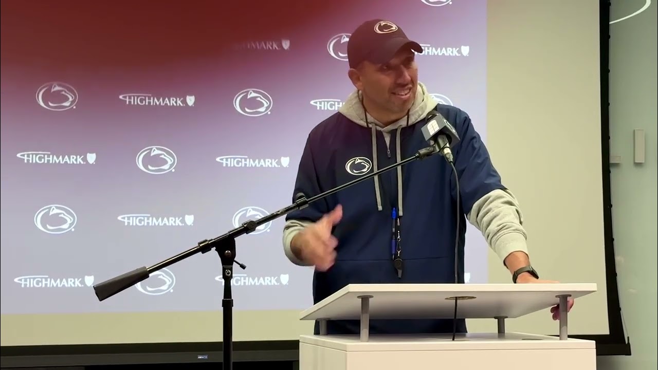 Penn State coach Matt Campbell updates spring practice; young tackles, linebackers & more