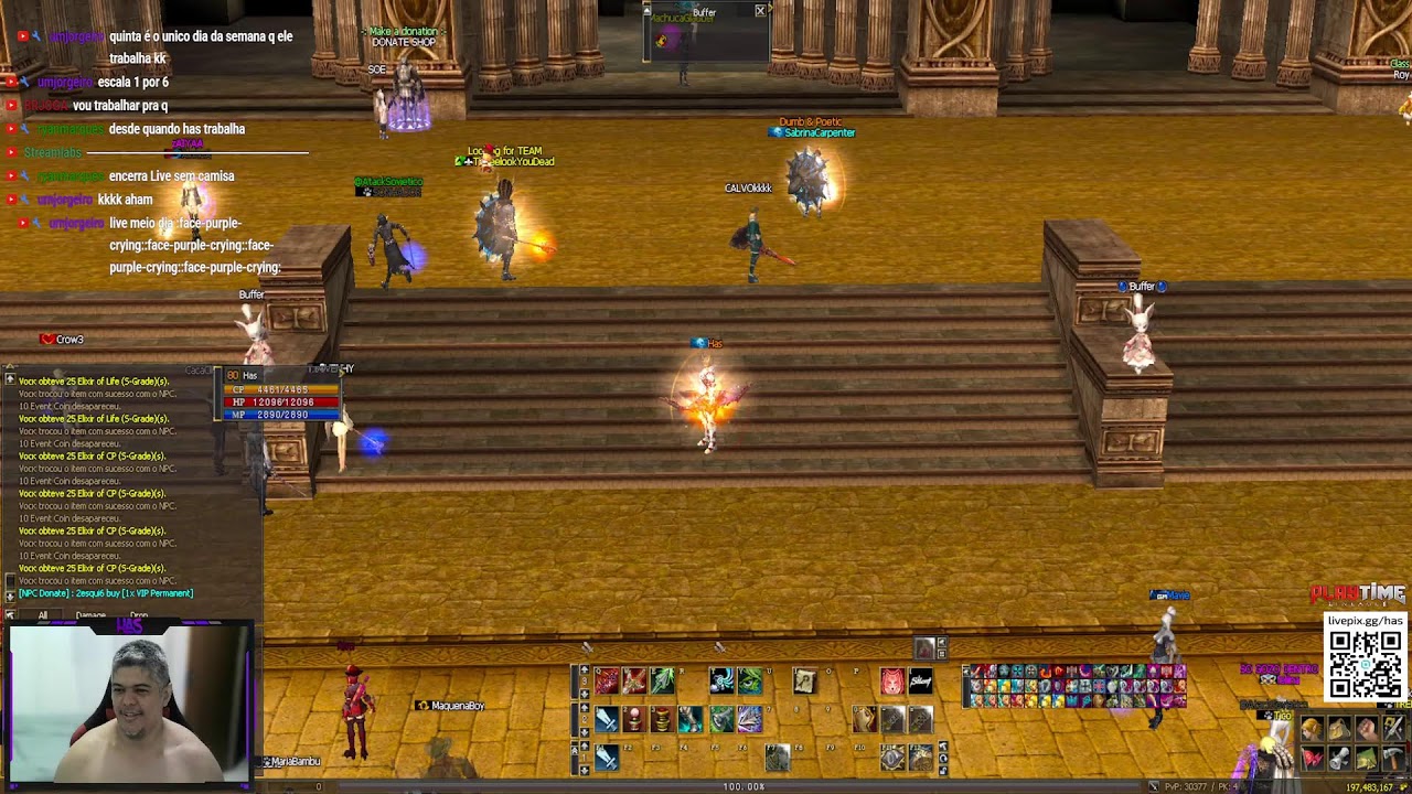 L2 PLAYTIME! SAIU DINASTY GG🔥 !interface !server🔥