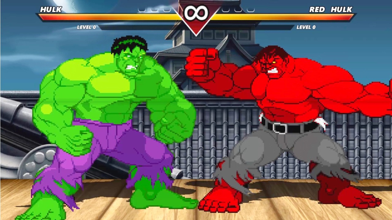 Green Hulk VS Red Hulk I HIGH LEVEL EPIC FIGHT