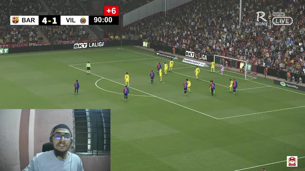 🔴LIVE : Barcelona vs Villarreal | La Liga 2026 | Full Match Streaming | PES 21 Simulation Gameplay