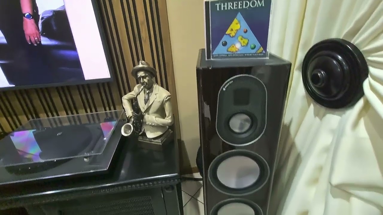 Musical Fidelity A1 driving Monitor Audio Gold 200 5G speakers!