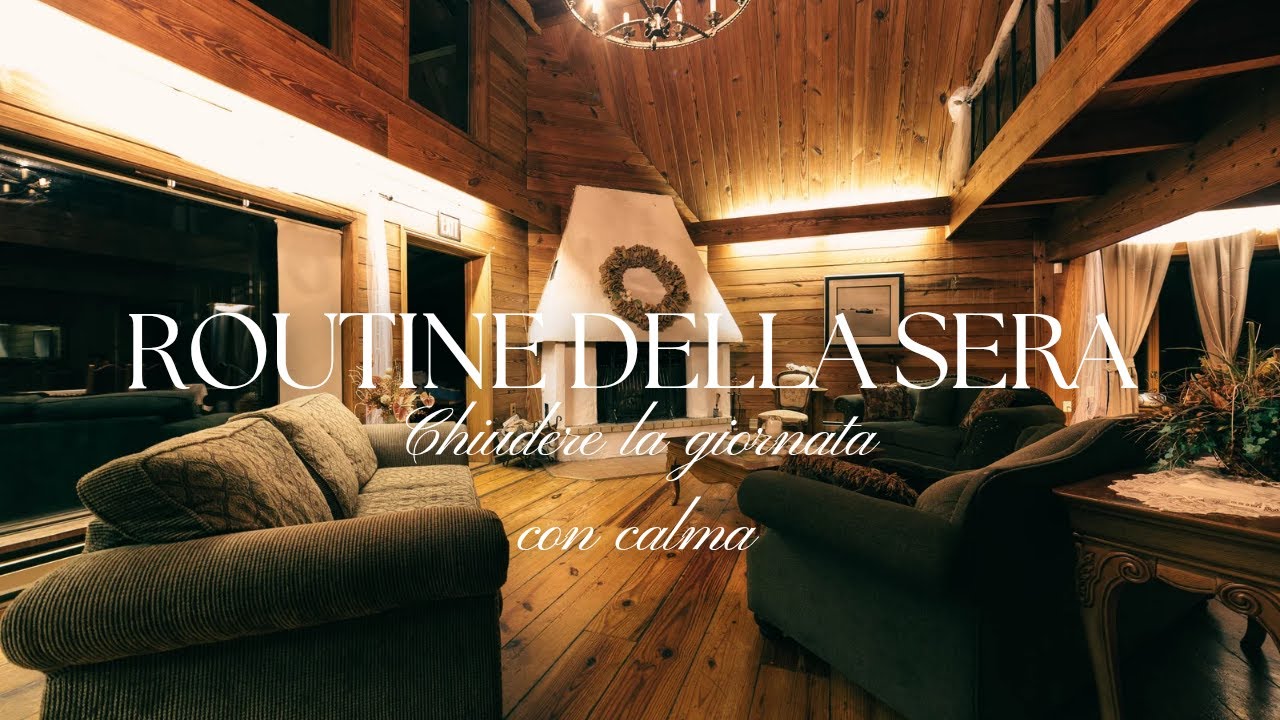 Routine serale Flylady ✨ Per rallentare e riposare meglio