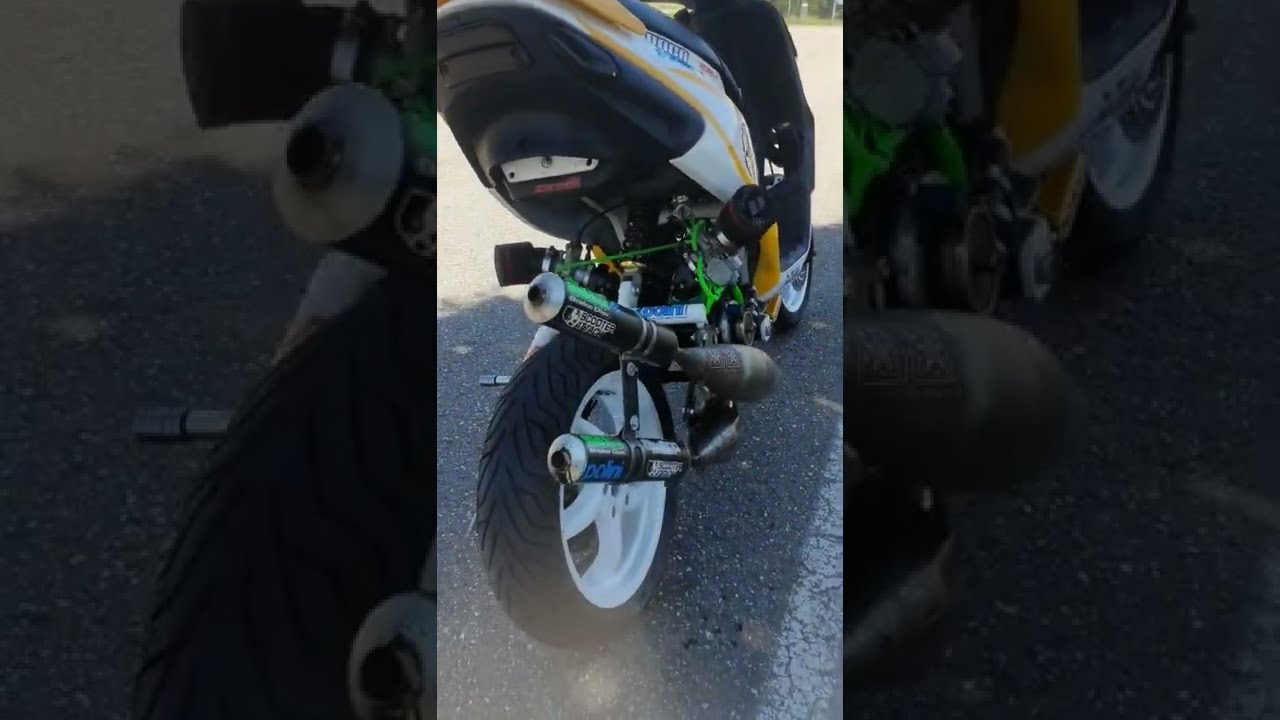 🔱Piaggio Twin 2x70cc🔱 #scootertuning #tuning #shorts #short #viral #viralvideo #sirkenny