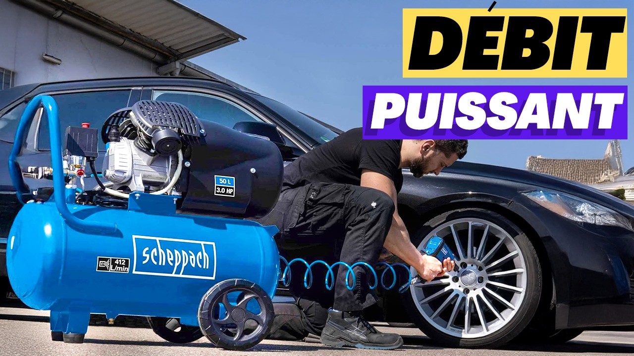 Le Compresseur &agrave; Air Parfait & Polyvalent : Scheppach HC53DC | Avis 2025
