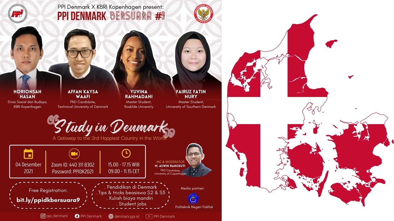 PPI Denmark Bersuara #9 - Study in Denmark