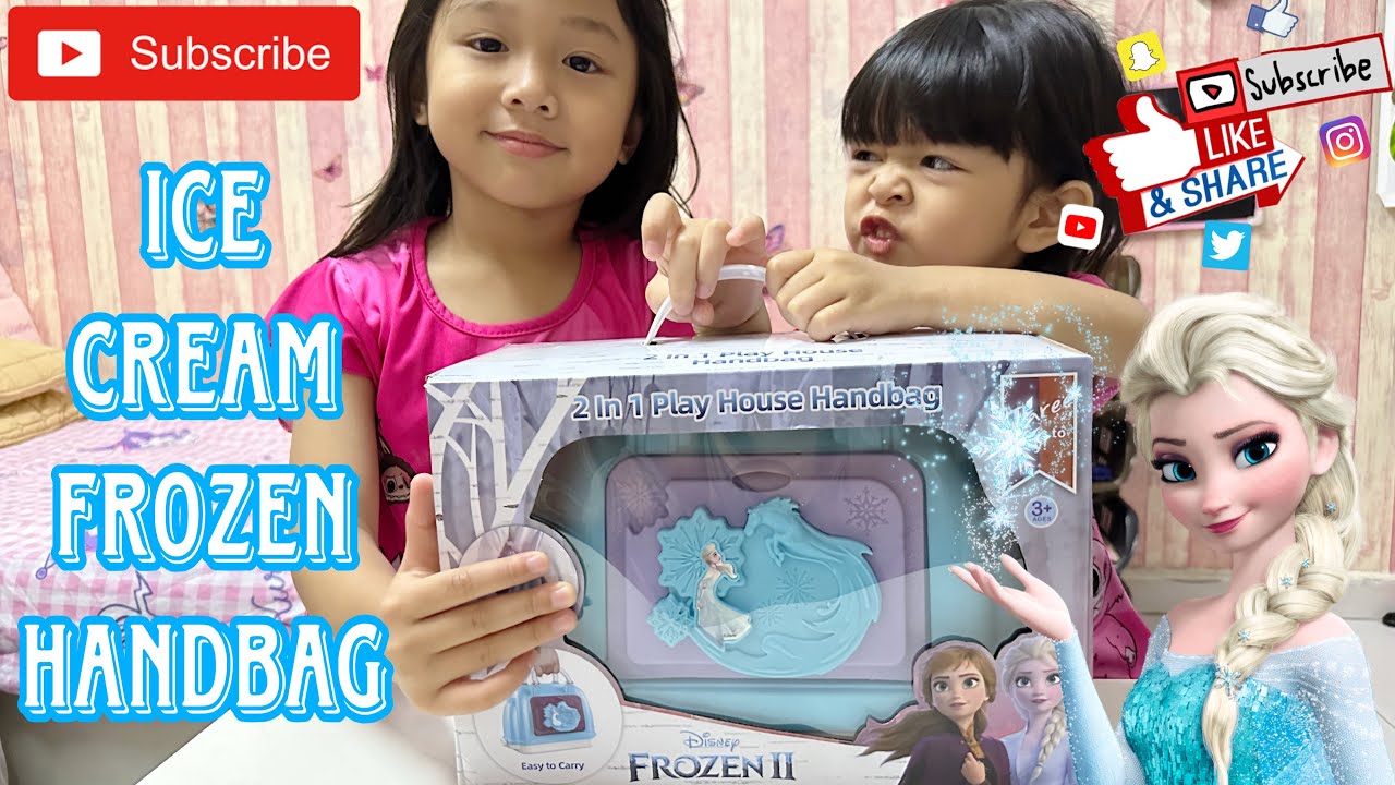 Ice Cream Frozen Handbag #frozen #toy #toys #playset #handbags #frozenelsa #unboxing #unboxingtoys 