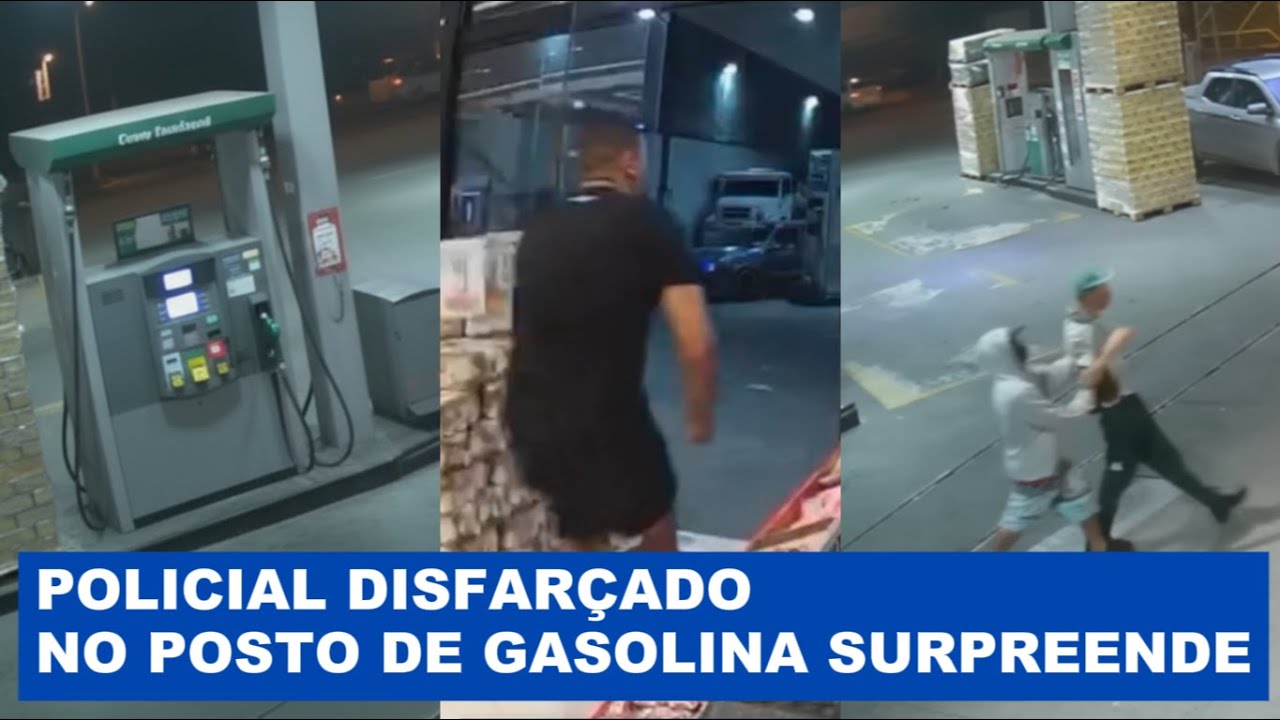 BOMBA DE GASOLINA | Policial de Folga Enfrenta Situação Perigosa!