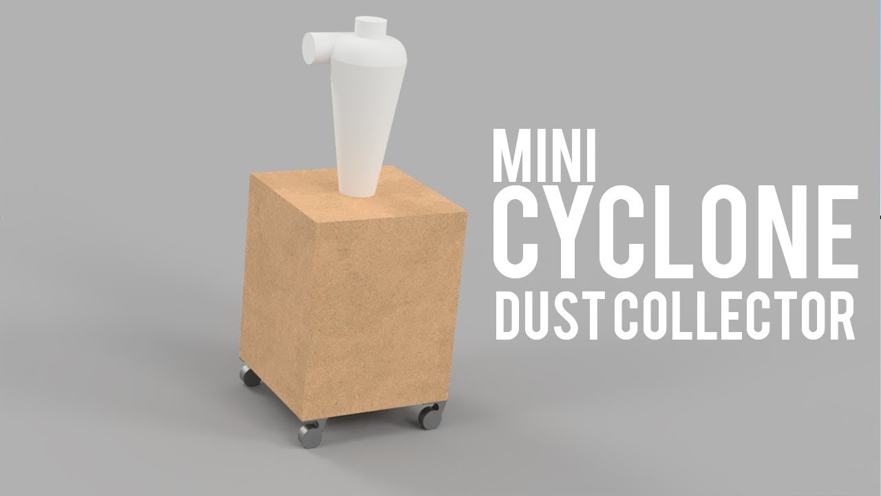 Mini CYCLONE dust COLLECTOR | shop VAC | vacuum