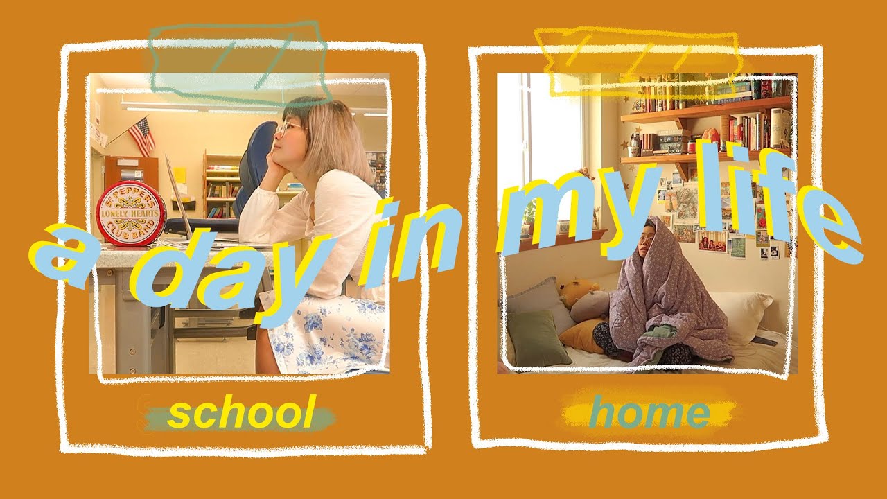a day in my life: at school vs. at home // vlog 004