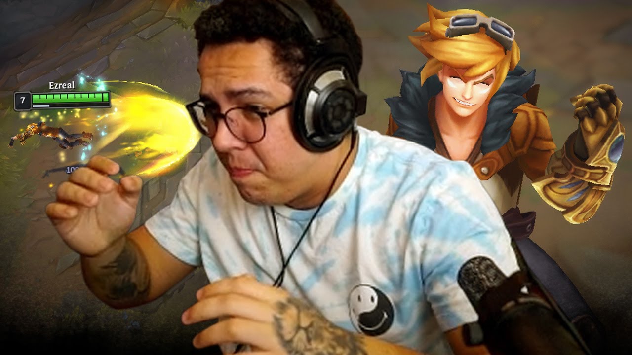 JOGUEI COMO NUNCA! (QUEM É BVOY PERTO DO EZREAL DO ZTEY?)