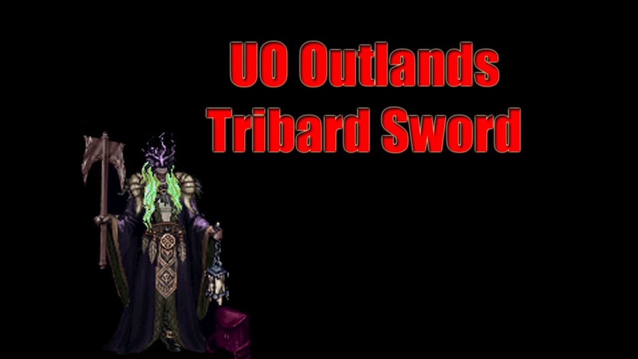 UO Outlands. Tribard sword Just level at Ossuary. 울티마온라인 트라이바드소드 오수아리 던전 사냥