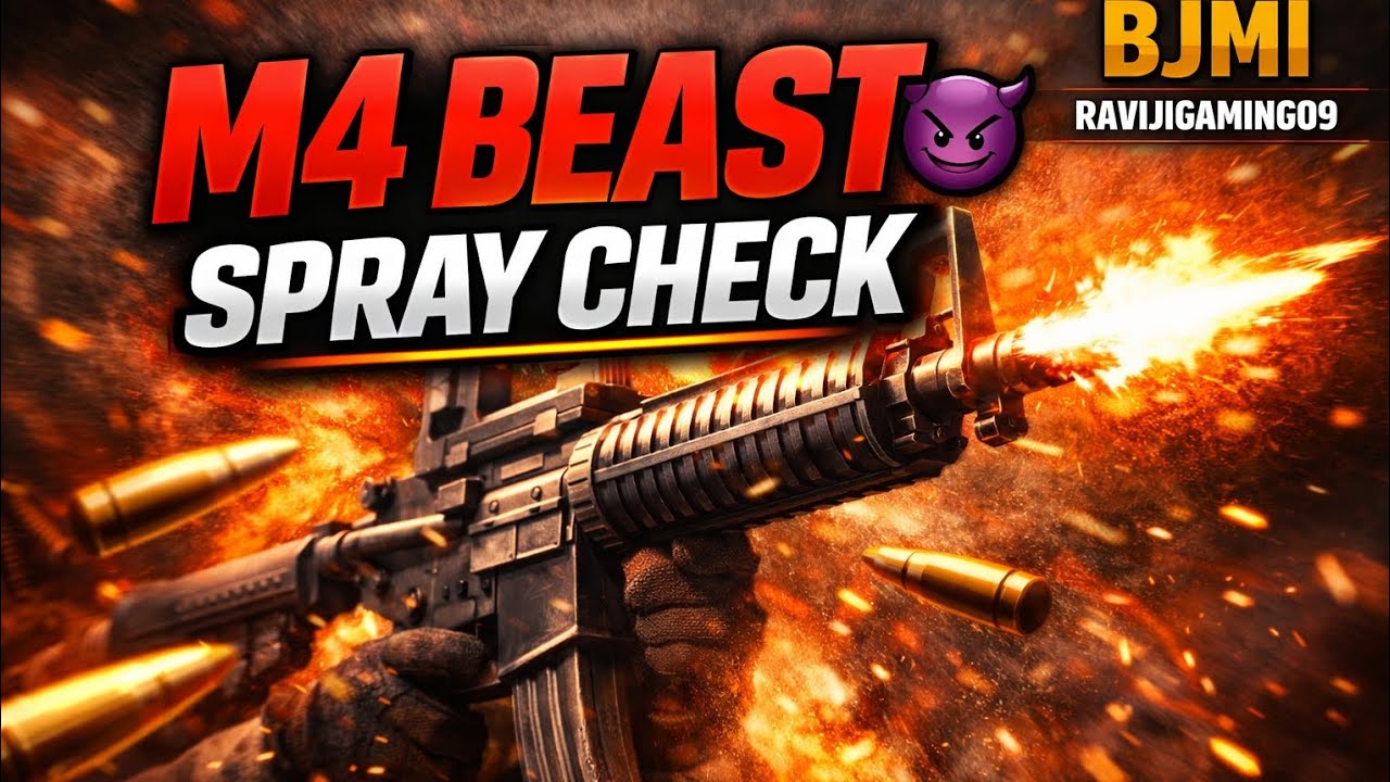High-ranking hashtags (use 3–5 max):#M4Spray #BJMI #BGMIGameplay #ProPlayer #GamingShorts