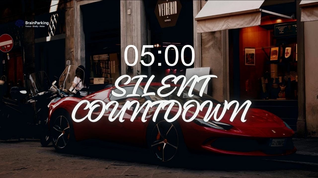 5 Minute Silent Timer | Quick Study & Break Timer