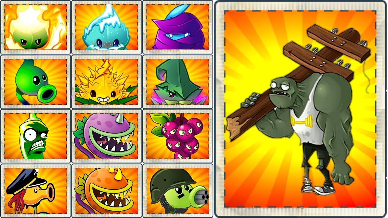 Every Plant Power-Up! vs Gargantuar Prime in NEW Plants vs Zombies 2