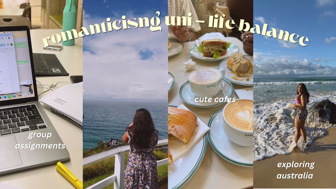 *BALANCING UNI & ROMANTICIZING LIFE IN AUSTRALIA* 💌🌊💻 |trekking, assignment work & exploring beaches