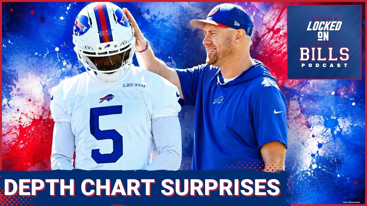 SURPRISES: Buffalo Bills Reveal Depth Chart&mdash;Alec Anderson, Kyle Allen, & Keon Coleman Among Leaders