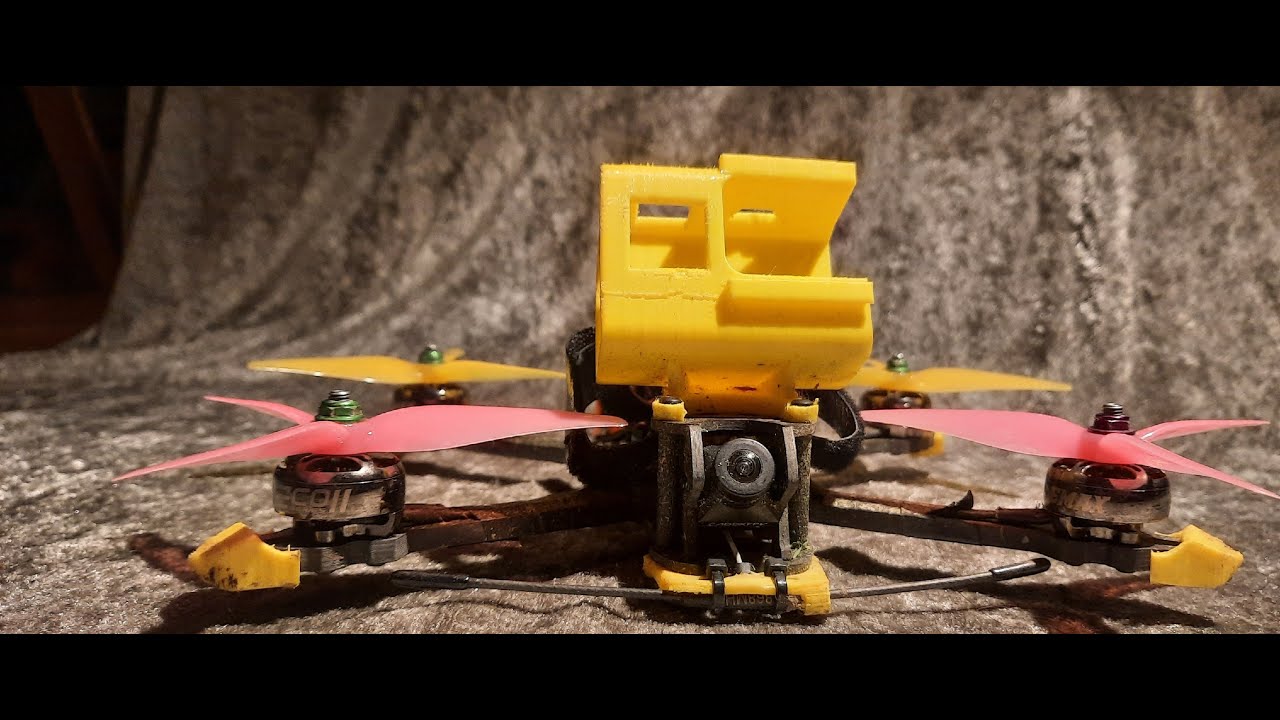 My new bugget build flies great // Betafligth 4.3 // Emax Eco II 1700kv