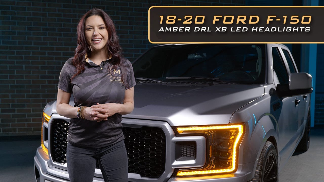 Morimoto Amber XB LED Headlights for the 2018 - 2020 Ford F-150
