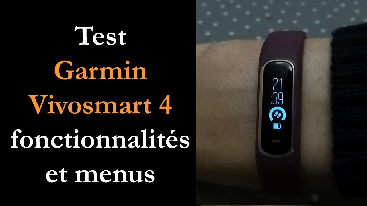 Test Garmin Vivosmart 4