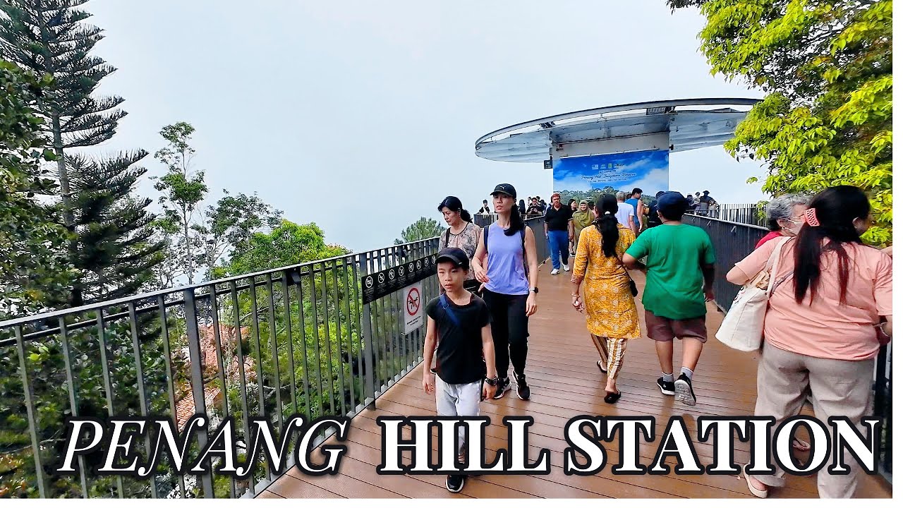 Exploring Penang Hill (Bukit Bendera) | Cable Car, Views & Things To Do