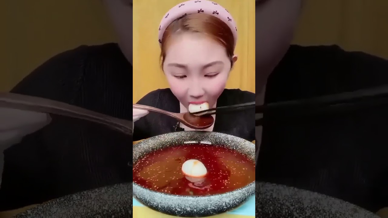 Boiled Eggs Eating Challenge ASMR #shorts #tiktok #funny