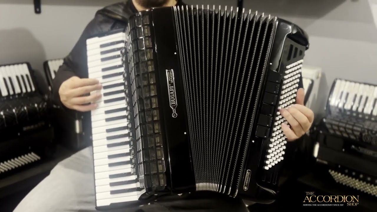 Bugari Bayan Activa Compact 120 Bass Convertor Accordion