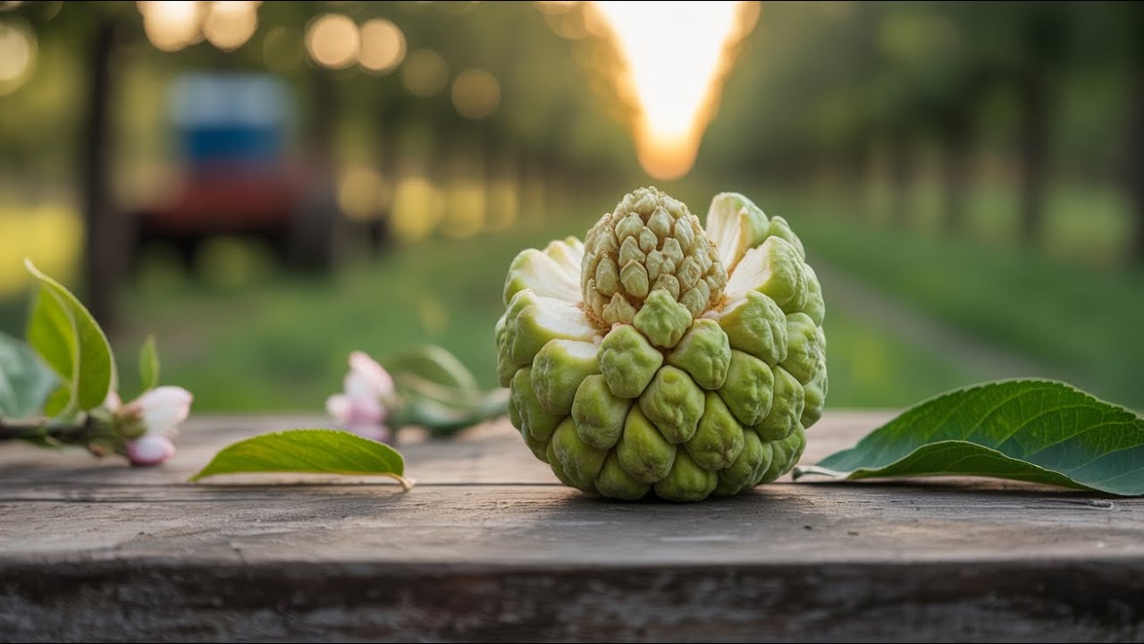 🍏Nature’s Sweet Treasure | Complete Guide to Sugar Apple 🌿 From Farm to Table | Built By Machines |