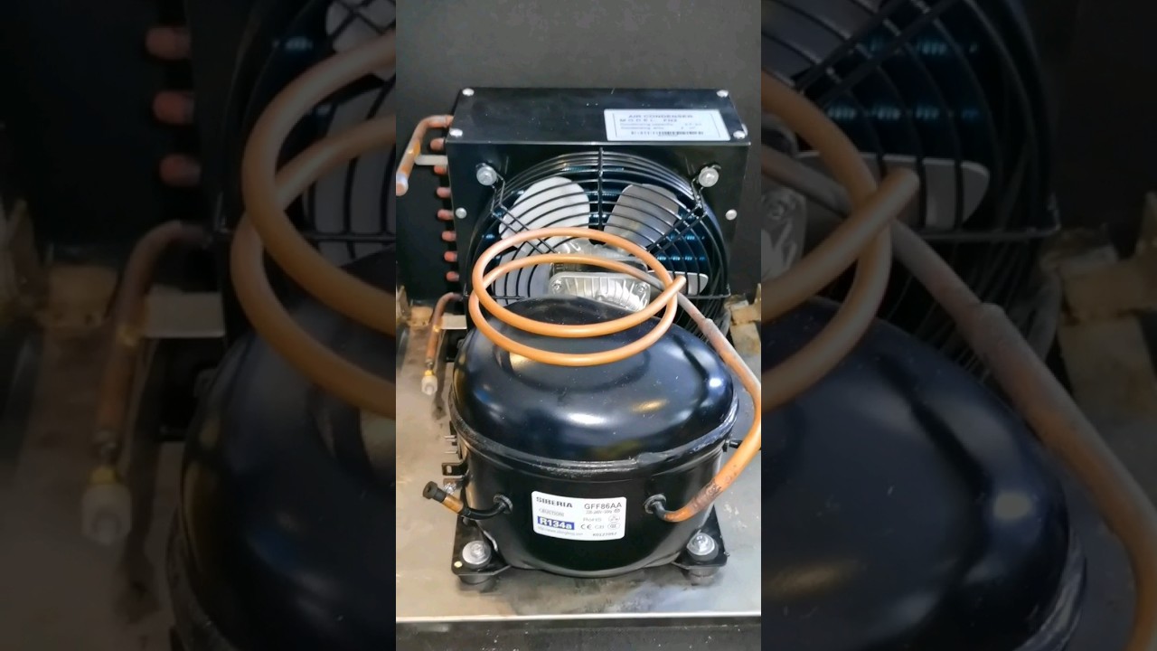 refrigerator compressor and condenser #refrigerator #compressor #condenser #shorts