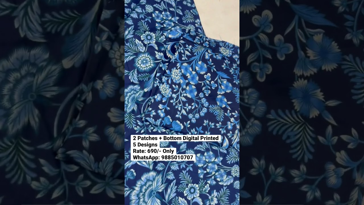 Shree Fabs Firdous Vol 25 | Heavy Embroidery Patches + Bottom Digital Printed | Cotton Dupatta