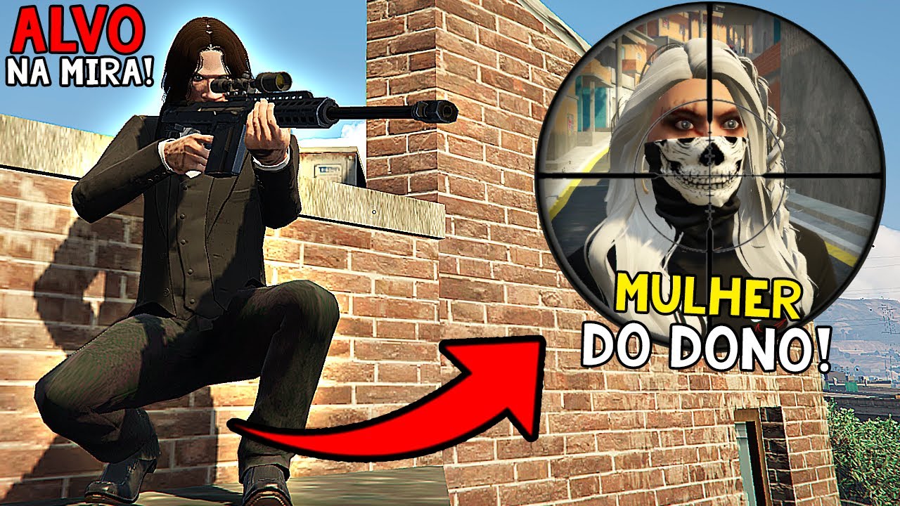 JHON WICK CAÇANDO JOGADORES no GTA RP