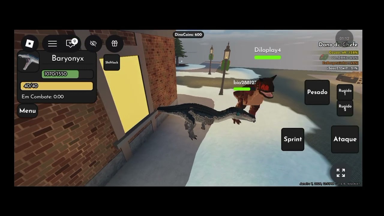 Jurassic blocky gameplay (part3)