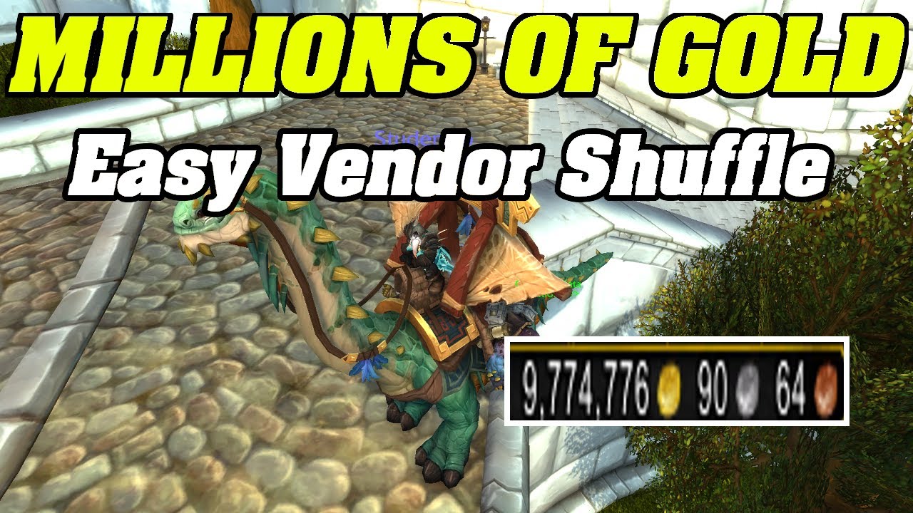People Are Making MILLIONS OF GOLD Doing This Simple VENDOR SHUFFLE!!