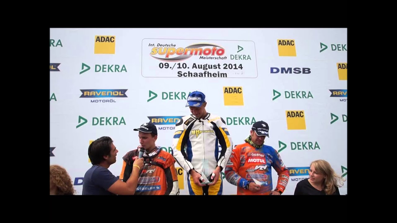 Int. German Supermoto Schaafheim 2014 - Podium S2