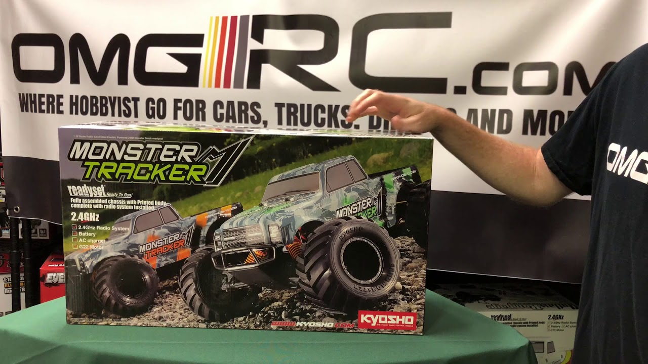 Unboxing of Kyosho Monster Tracker by OMGRC.com