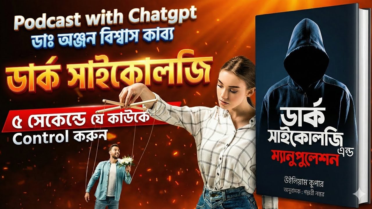 ​৫ সেকেন্ডে মানুষ কন্ট্রোল! ডার্ক সাইকোলজির গোপন সূত্র | Dr. Anjan Biswas Kabbo