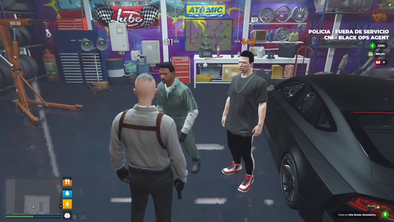 COMISARIO VIKTOR VOLKOV TUNEA SU COCHE Y ARRESTA A EMILIO| GTA V ROLEPLAY