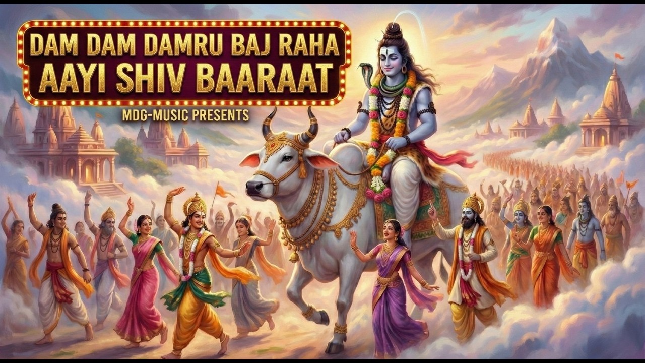 Dam-dam Damru Baj Raha | Shiv Vivah Bhajan | Mahadev Song 2026