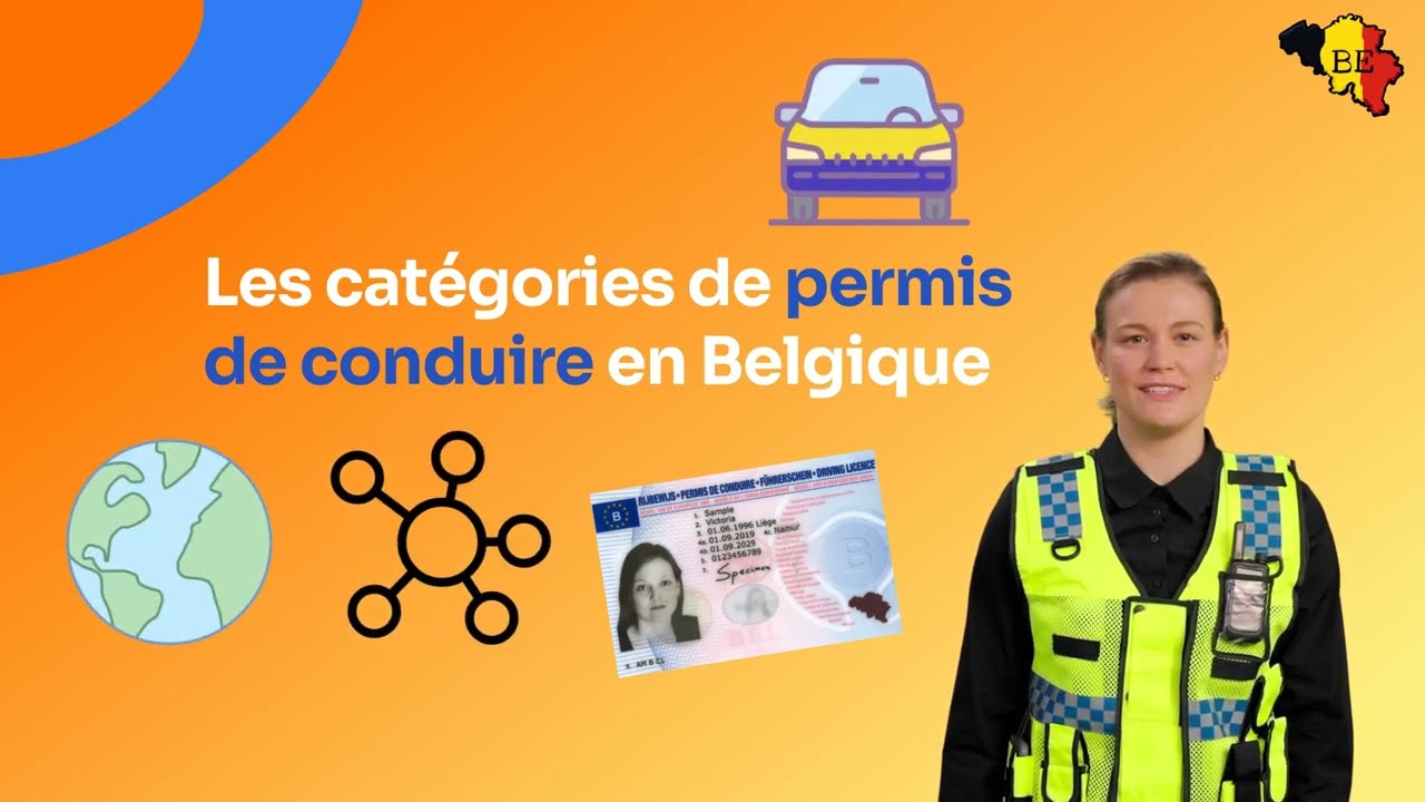 Les catégories de permis de conduire en Belgique