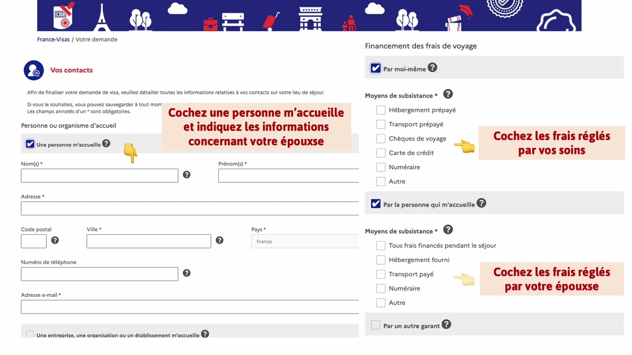 Tuto demande visa long séjour conjoint·e de français·e (VLS-TS), 1e édition