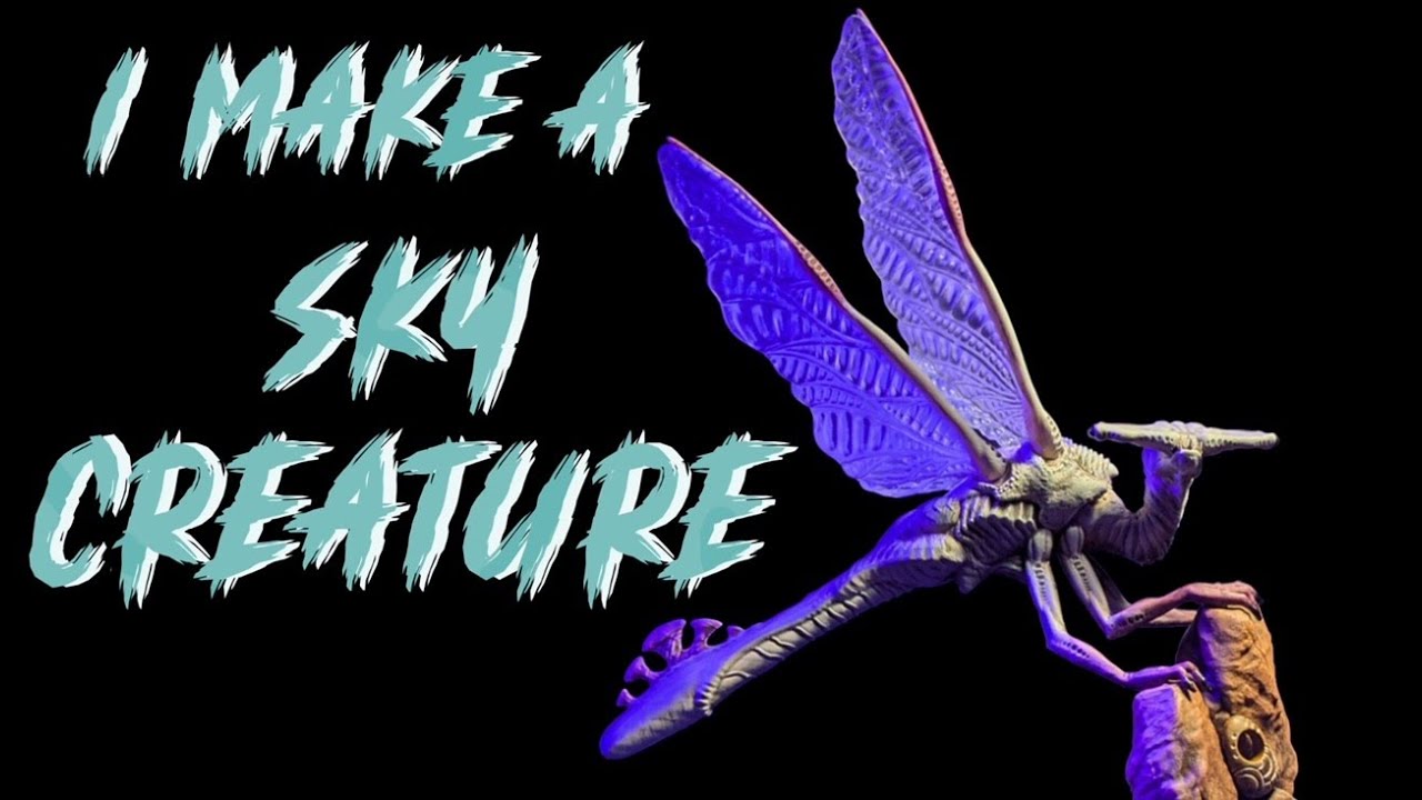 I make a flying creature for my world building project.