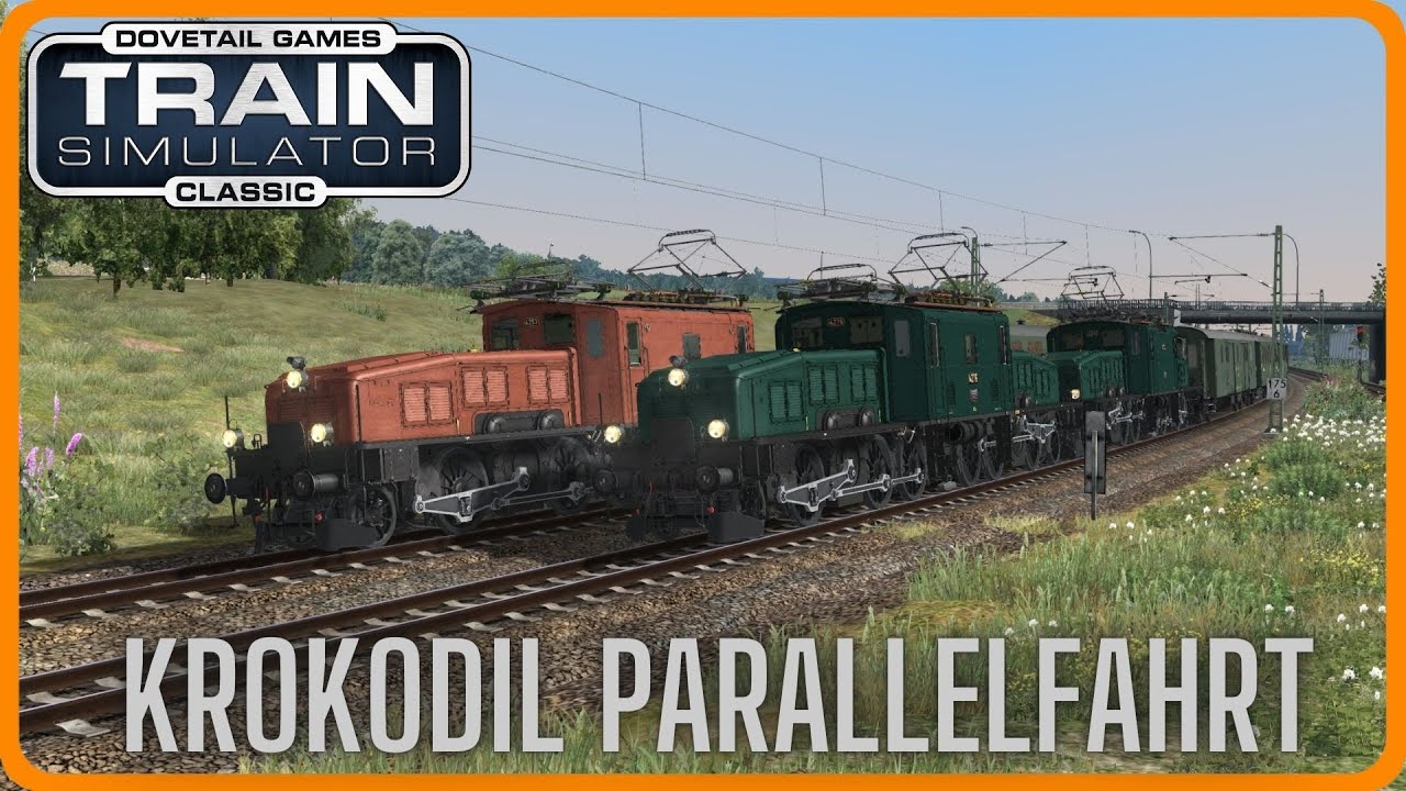 TS Classic - Parallelfahrt mit der Krokodil!