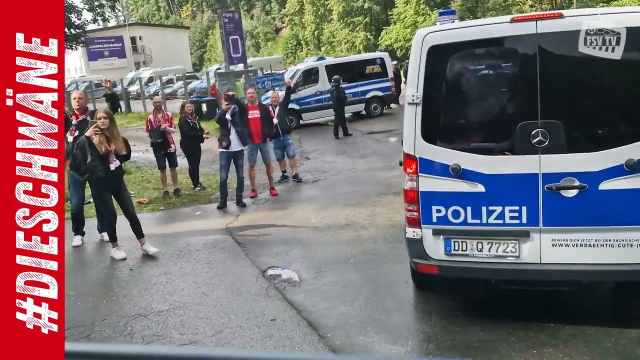 FSV TV | Einfahrt unserer Mannschaft in den 