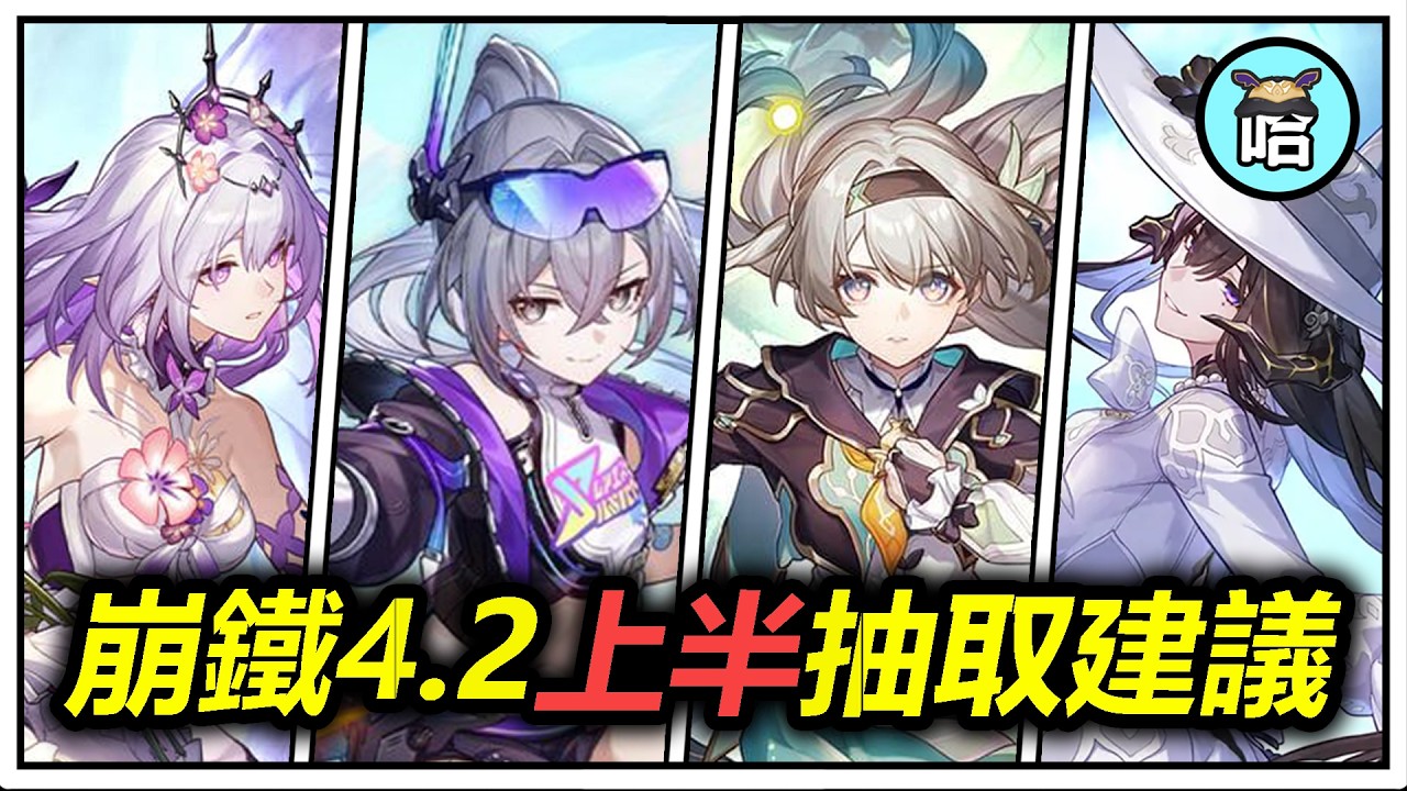 新角色「銀狼Lv.999」要抽嗎？復刻角色遐蝶、流螢、大理花還值得抽嗎？4.2版本上半卡池平民強度黨抽取建議🔥【崩壞星穹鐵道】