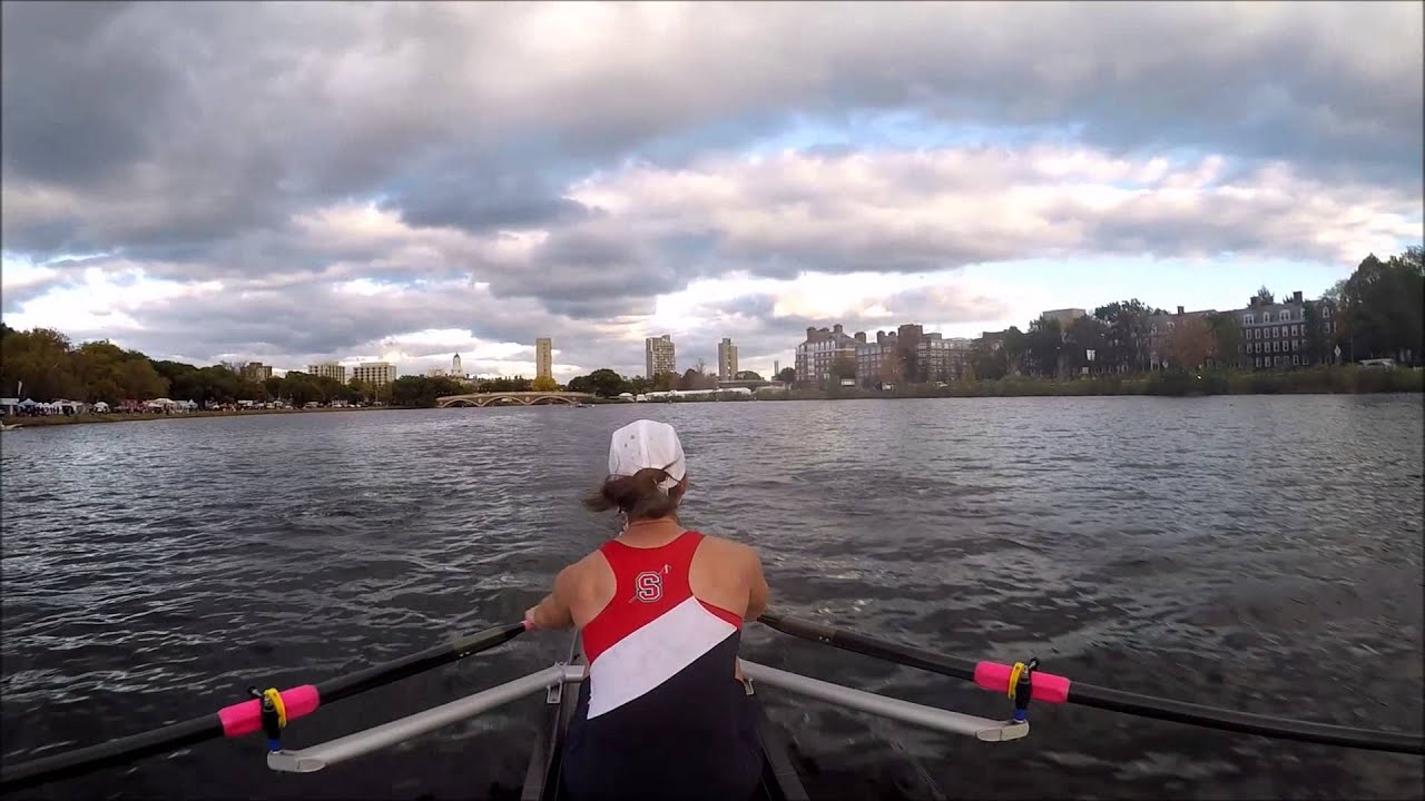Head of the Charles 2015 - Directors Challenge Mixed 2x - Sammamish Rowing Association (Headcam)