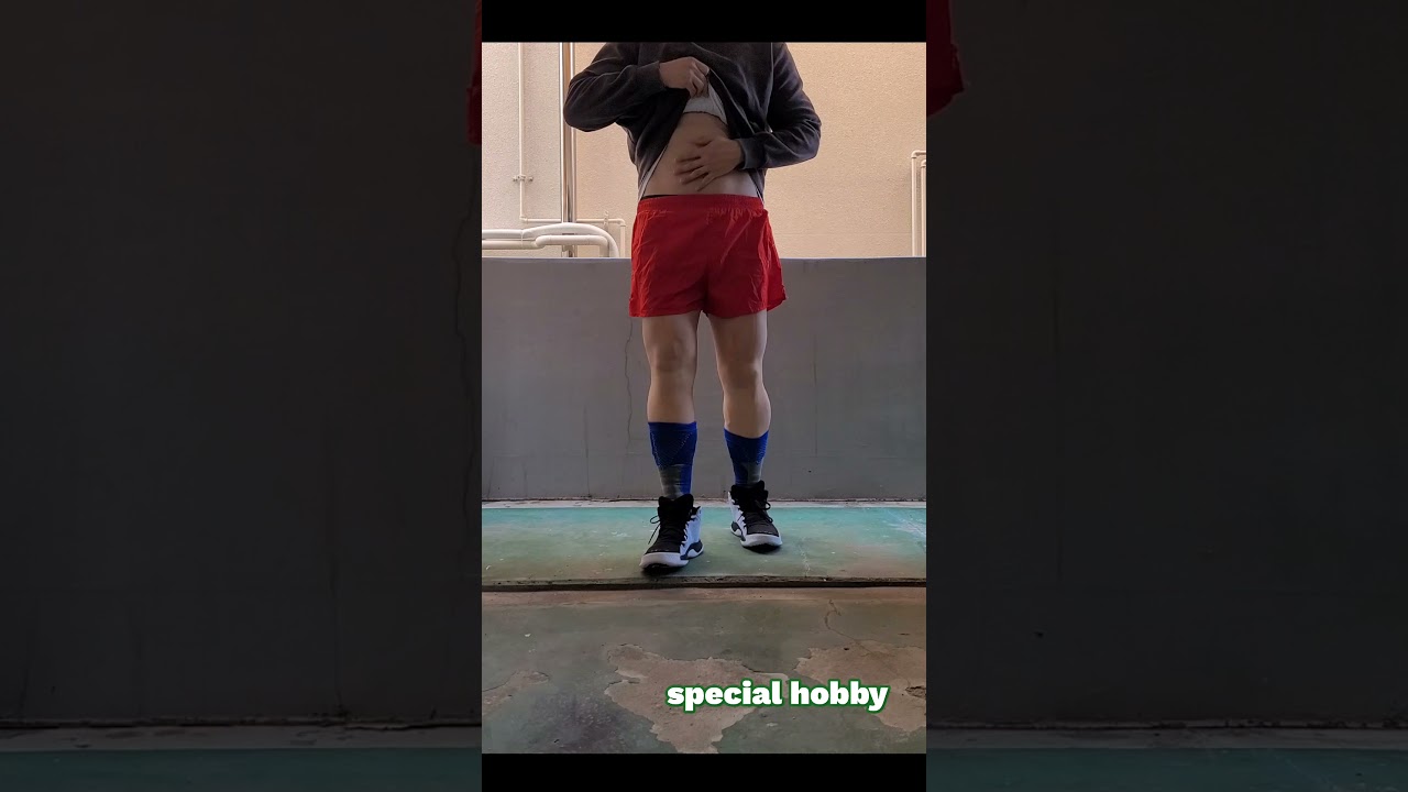 fake muscle pants and abs