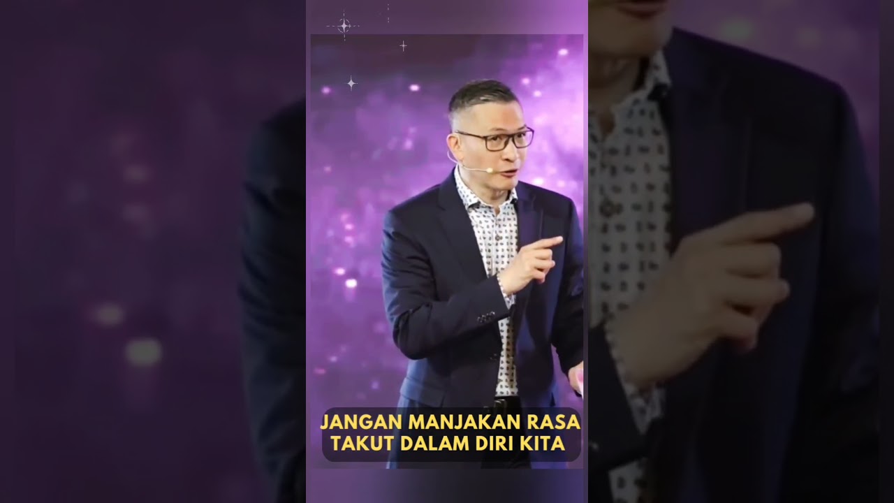 Jangan manjakan rasa takut dalam diri kita. #philipmantofa ,#kotbah